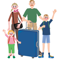 ご家族で渡航される際には、海外旅行保険ファミリープランがお勧めです
